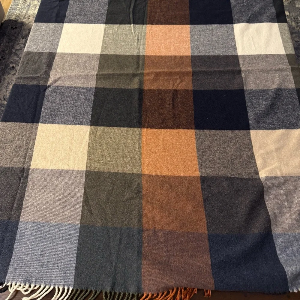 Tessilechiti Cozy Multicolor Plaid Throw‎ Blanket